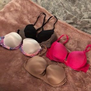 Lot of 4 Victoria’s Secret bras - all size 34C